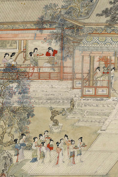 深宮麗人圖